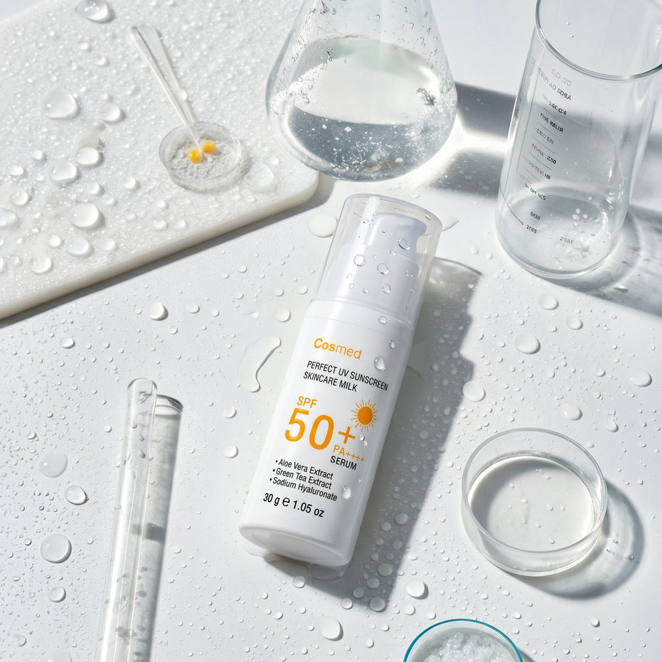 COSMED PERFECT UV SUNSCREEN SKINCARE MILK SPF50+ PA++++ SERUM