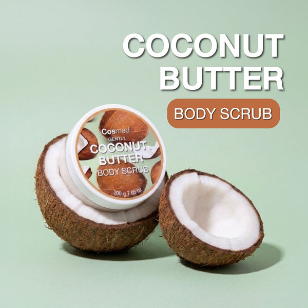 COSMED GENTLY COCONUT BUTTER BODY SCRUB