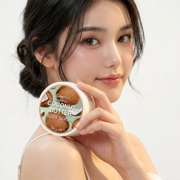 COSMED GENTLY COCONUT BUTTER BODY SCRUB