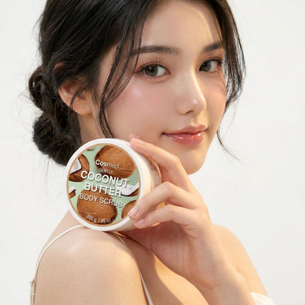 COSMED GENTLY COCONUT BUTTER BODY SCRUB