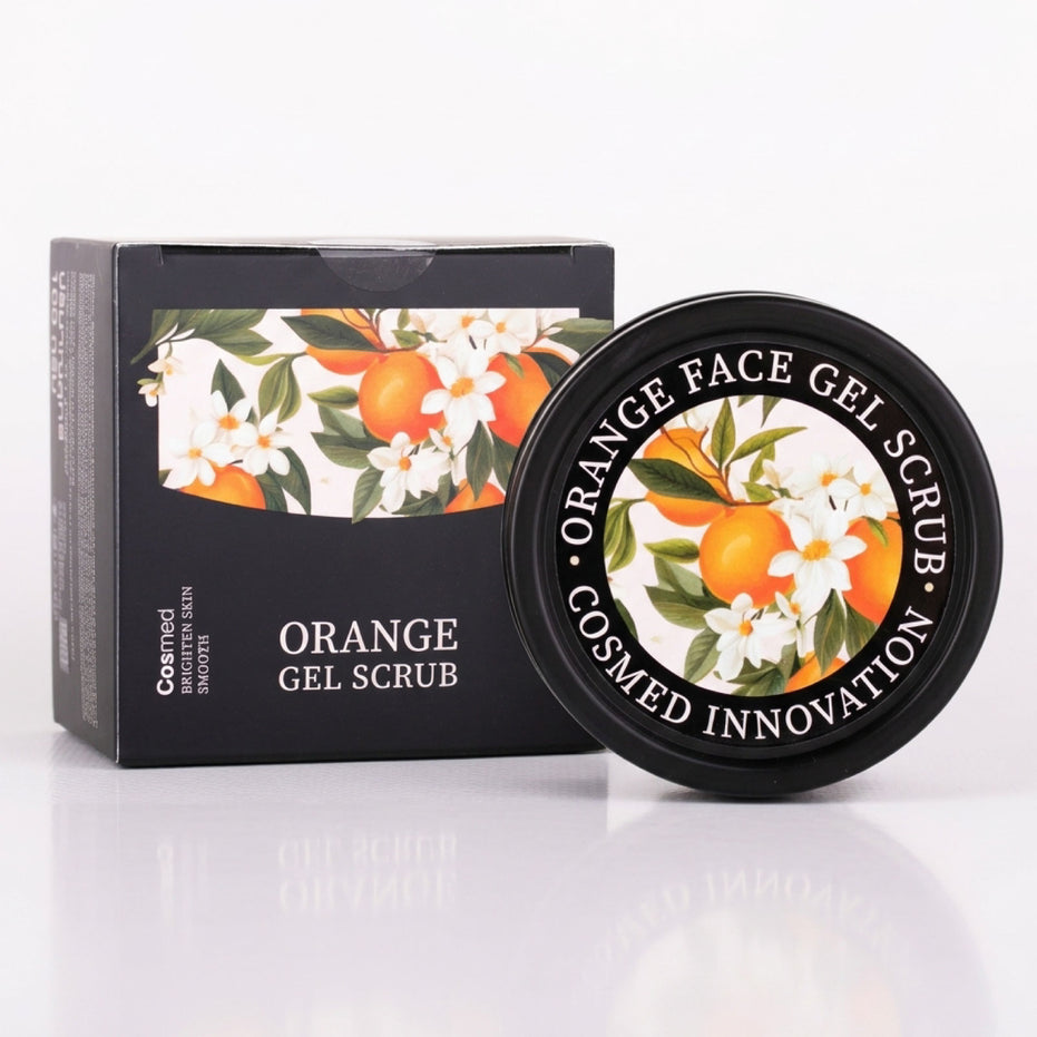 COSMED BRIGHTEN SKIN SMOOTH ORANGE GEL SCRUB