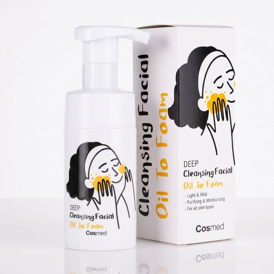 COSMED DEEP CLEANSING FACIAL OIL TO FOAM