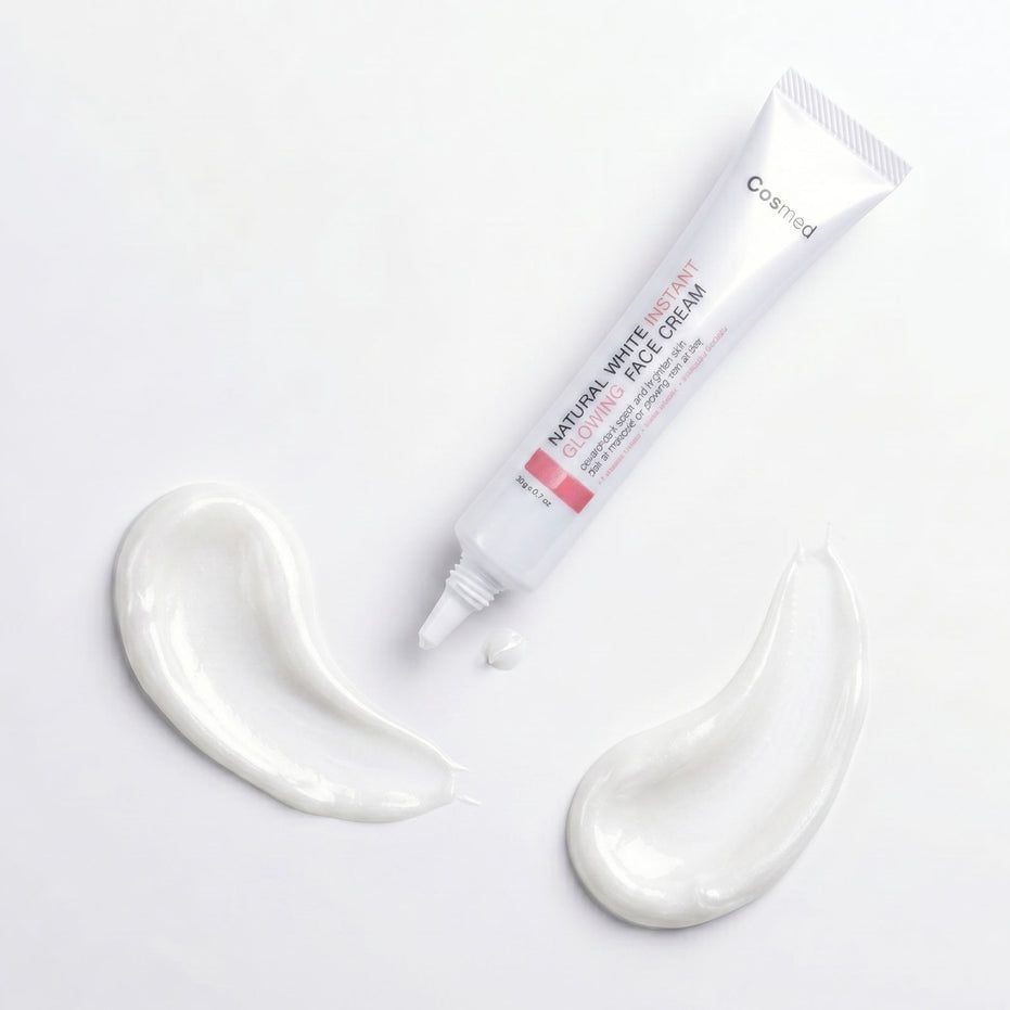COSMED NATURAL WHITE INSTANT GLOWING FACE CREAM