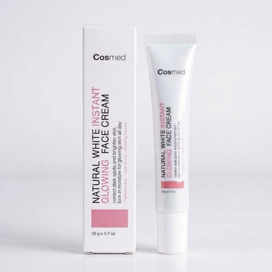 COSMED NATURAL WHITE INSTANT GLOWING FACE CREAM