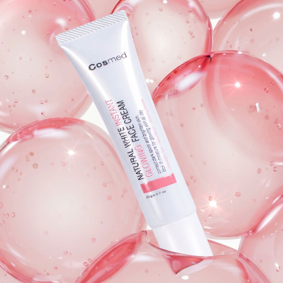 COSMED NATURAL WHITE INSTANT GLOWING FACE CREAM